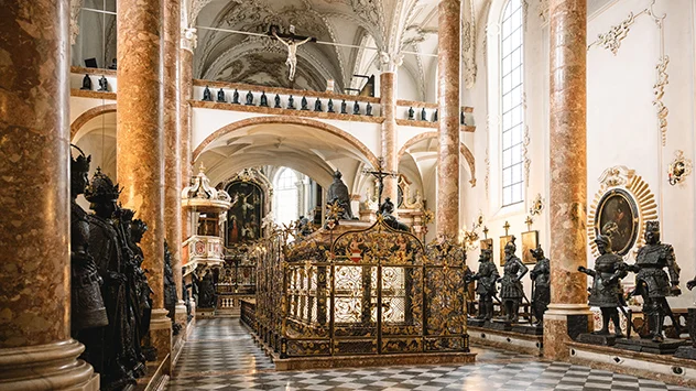 Die Innsbrucker Hofkirche.