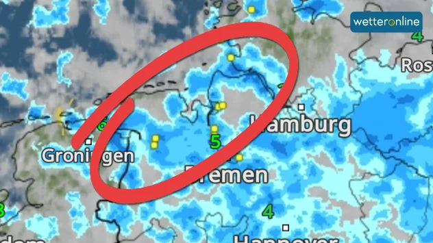 WetterRadar Gewitter Oleg Mittwoch Wetter