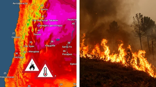 Šumski požari u Čileu