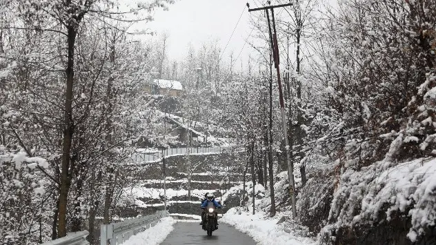 Snow in Kashmir 