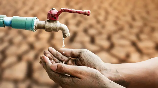 Wasserknappheit und Dürre