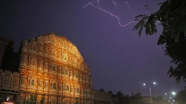 A lightning strike killed at least 16 people taking selfies in Jaipur on a single day last July