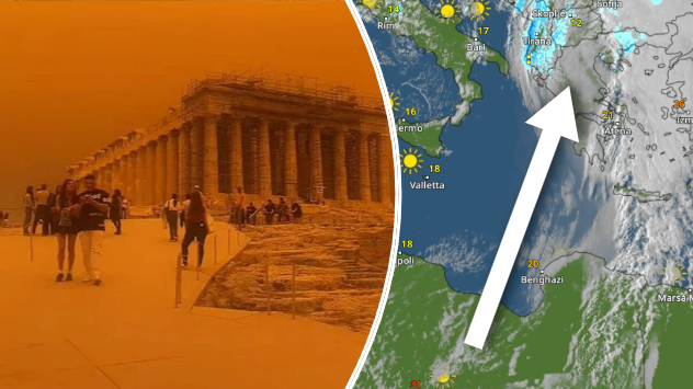 Atena: Pustinjska prašina i crveno nebo
