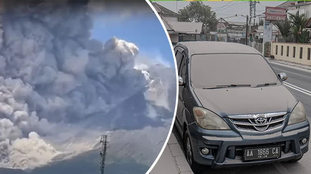 erupcija vulkana Merapi, u Indoneziji