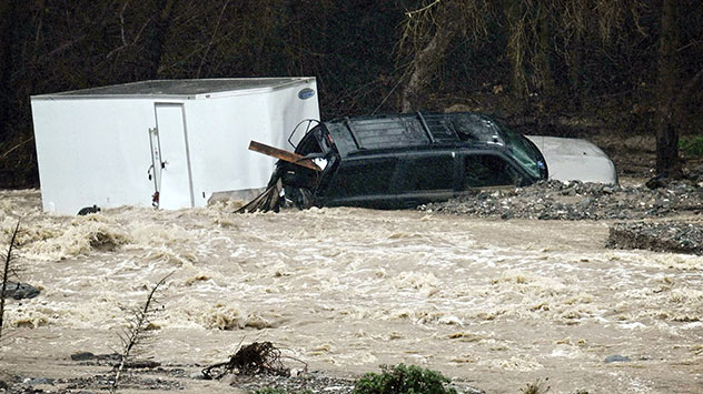 Unwetter Kalifornien