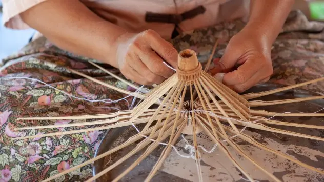 Bamboo Art - Crafting in the Rain