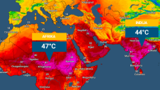Preko 40°C u Africi i Indiji