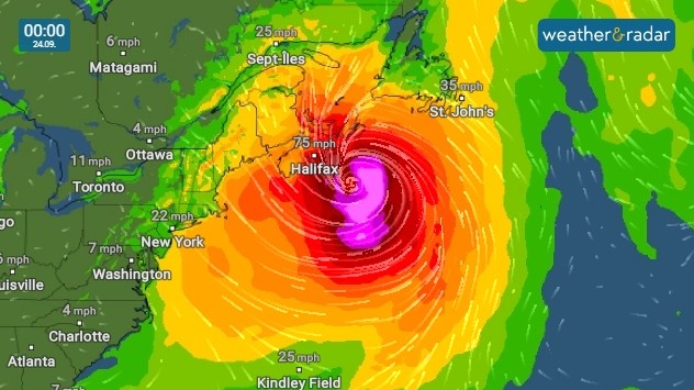 Atlantic Canada weather