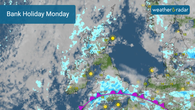 Check how Bank Holiday Monday is shaping up for you on the WeatherRadar.