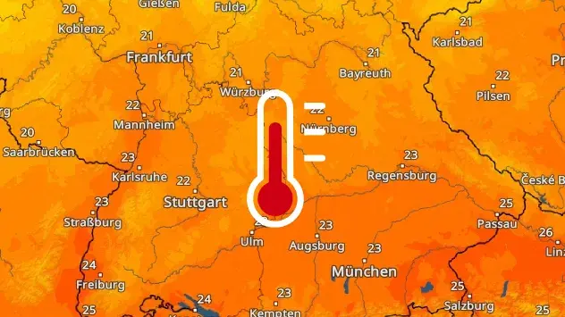 Bayern und Baden-Württemberg: Heute noch sonnig und frühsommerlich warm 