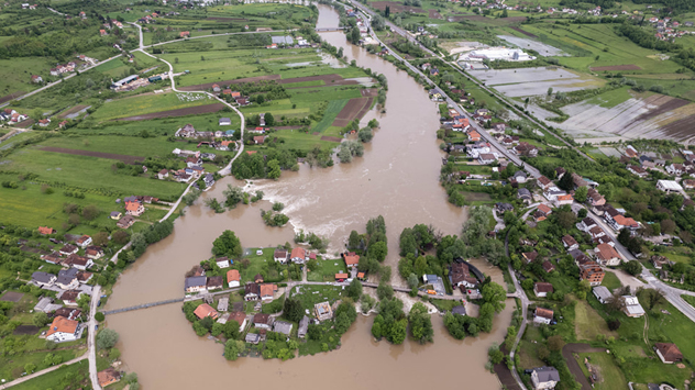 Poplava, Una Bihać