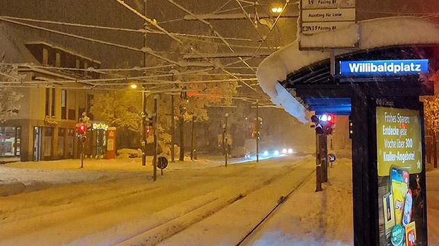 Schnee in München