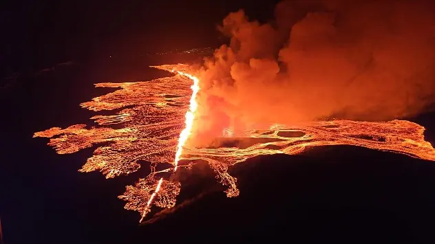 Volcano in Iceland 