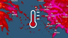 TemperaturRadar für die Ägäis