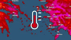 TemperaturRadar für die Ägäis