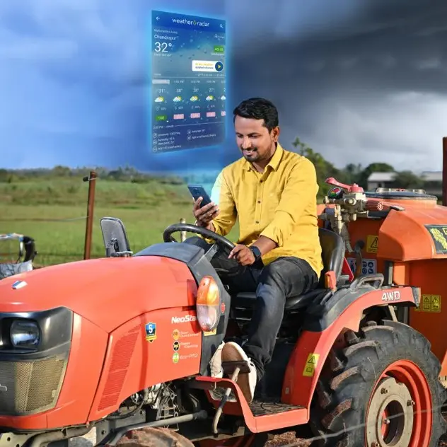 Mobile weather apps are now a norm across India. Farmers rely on the forecast for their daily needs.