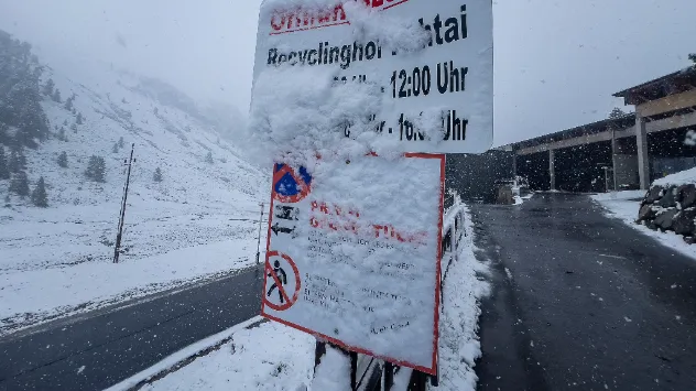 Schnee Alpen