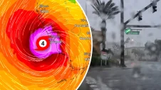 Der starke Hurrikan IAN hat die Westküste Floridas erreicht.