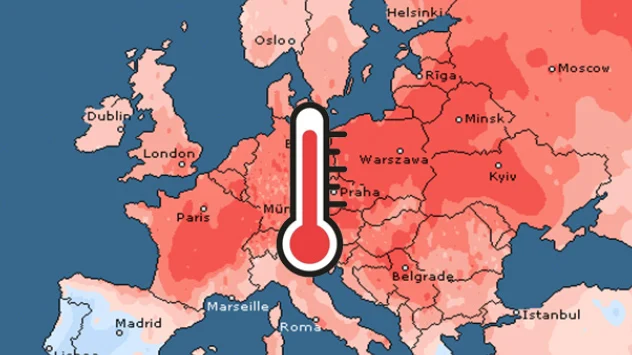 Temperatura u septembru u Evropi