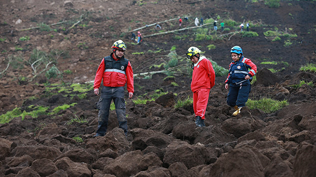 Erdrutsch in Ecuador