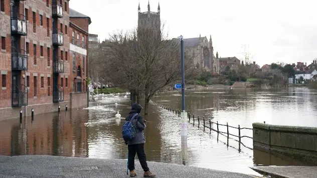 Flooded city