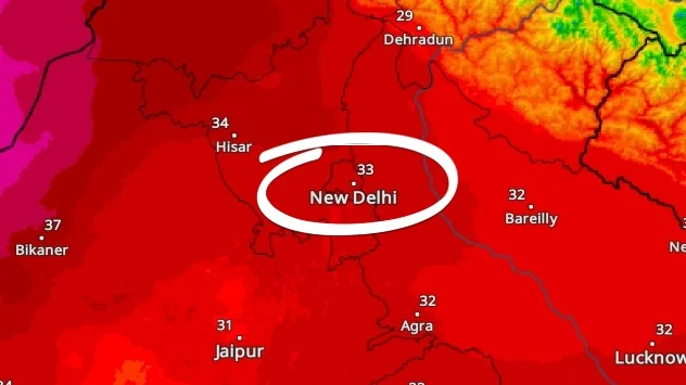 Temperatures have returned to normal in NCR