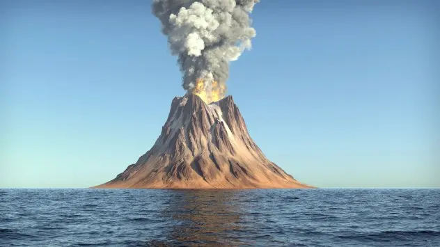 volcano island