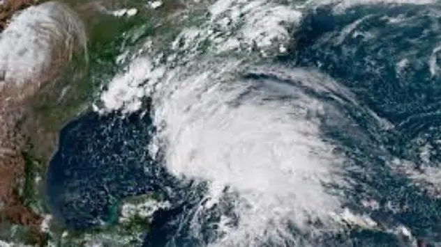 Tropical Storm Alberto in 2018. 