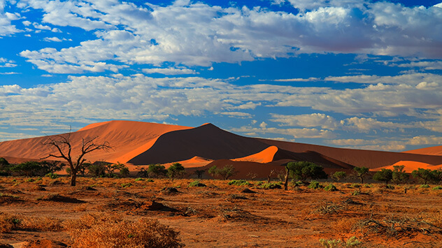 Sossusvlei-Dünen in Namib-Wüste