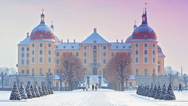 Schloss Moritzburg im Winter