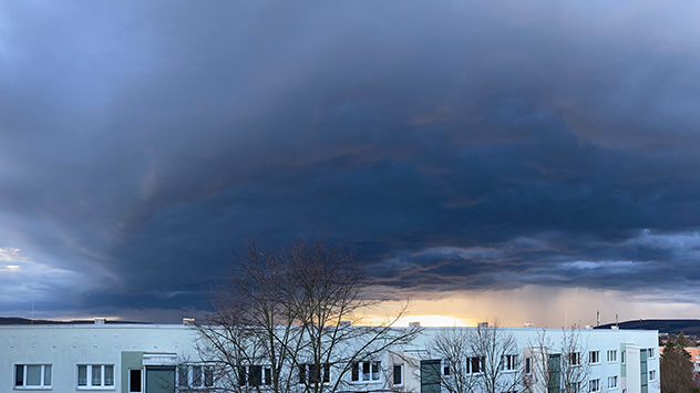 Weimar Regenwolken