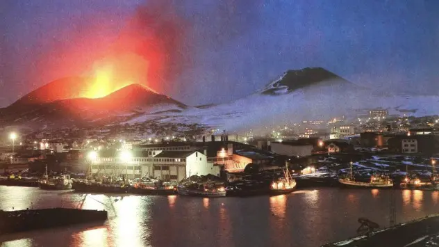 eruzione, vulcano, islanda