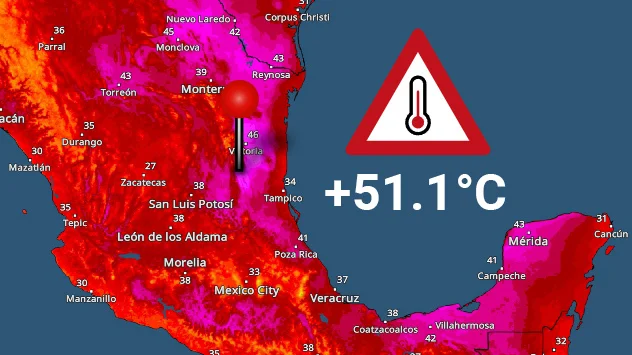 Rekordno toplo u Meksiku