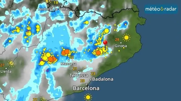 Fortes pluies en Espagne