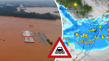 Inundații în Brazilia