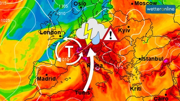 Wetter Schweiz Unwettergefahr steigt am Samstagabend