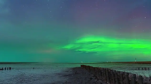 nordlys over sylt