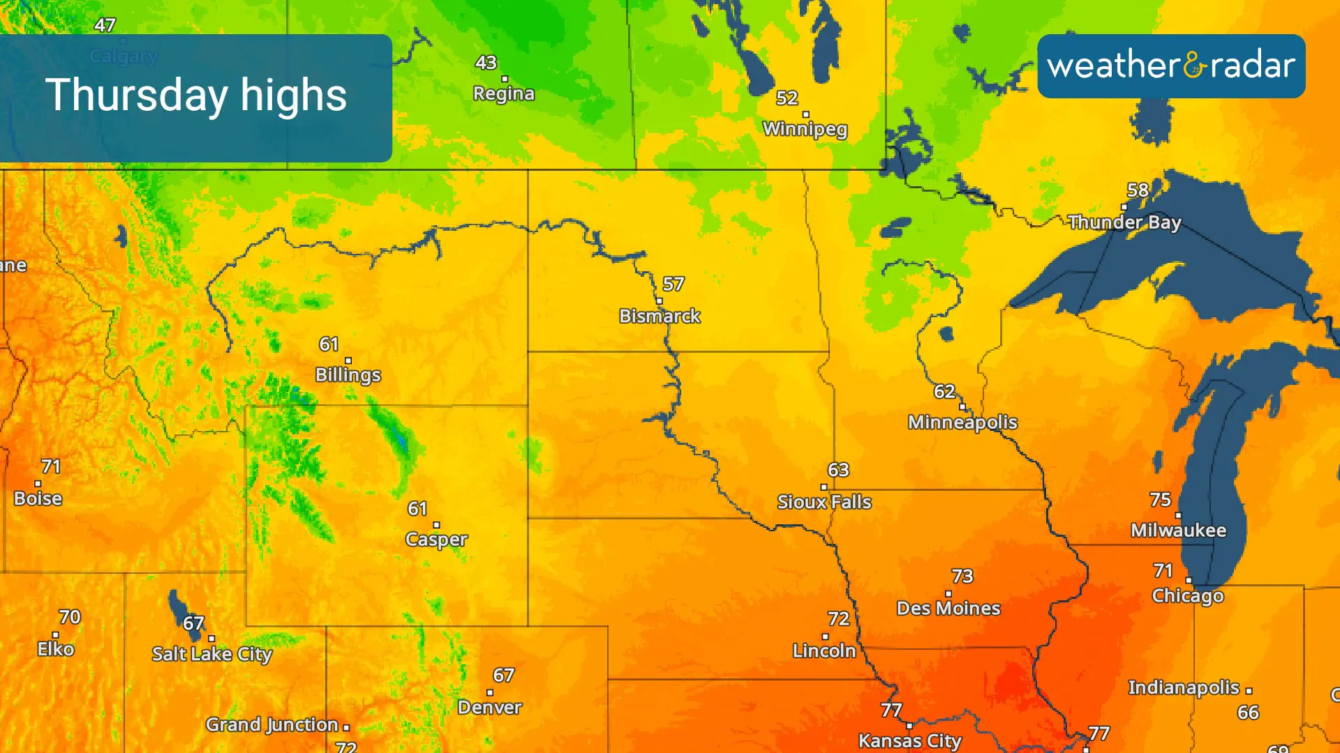 Temperatures plunge to new lows in midwest and northern plains, US weather