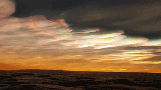 Fast schon mystisch sieht der Himmel über Island aus.