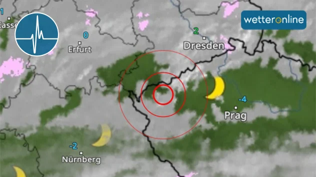 Es hat an der sächsisch-tschechischen Grenze ein Erdbeben gegeben.