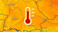 TemperaturRadar: Am Samstag wieder knapp 20 Grad in Bayern