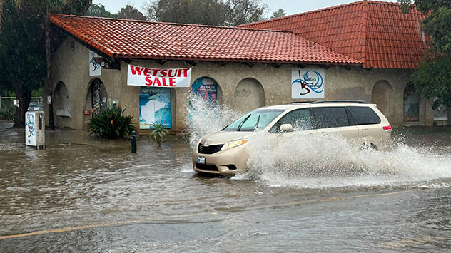 Unwetter Kalifornien