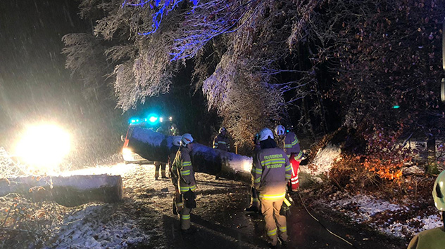 Freiwillige Feuerwehr Nußdorf am Haunsberg im Einsatz