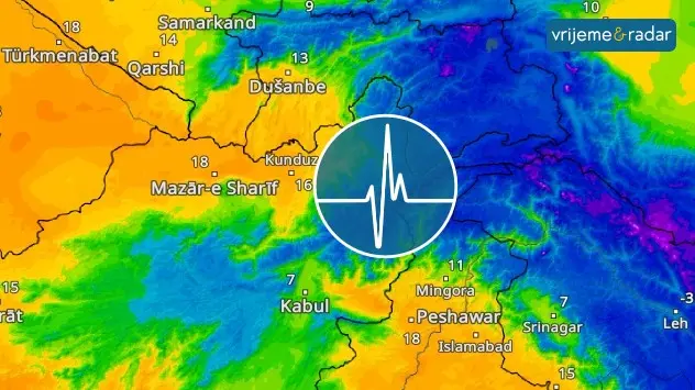 potres u Afganistanu 6.5 Richtera