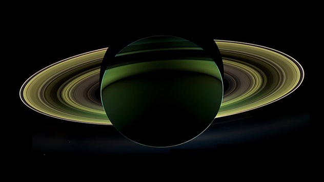 Die Forschungsmission der Raumsonde Cassini im Saturnsystem dauerte weitere zwölf Jahre. 