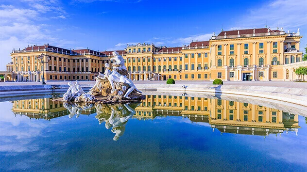 Blick auf Schloss Schönbrunn