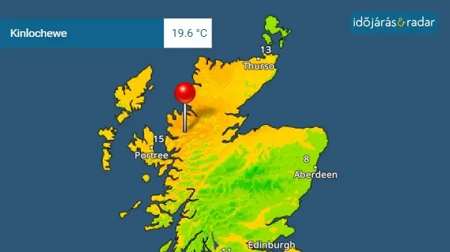 Téměř 20 stupňů na severu Skotska koncem ledna - co se to děje?