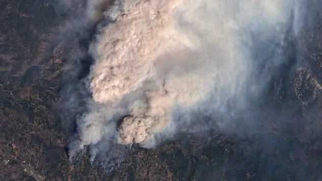 Mariposa County, California, USA - Satellite view from the Landsat 9