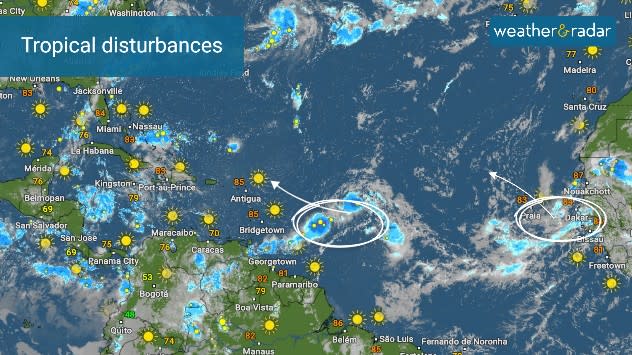 Tropical update Two waves could be named late week Weather News