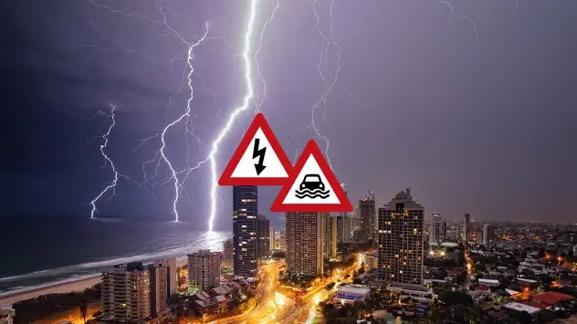 Dubai orage